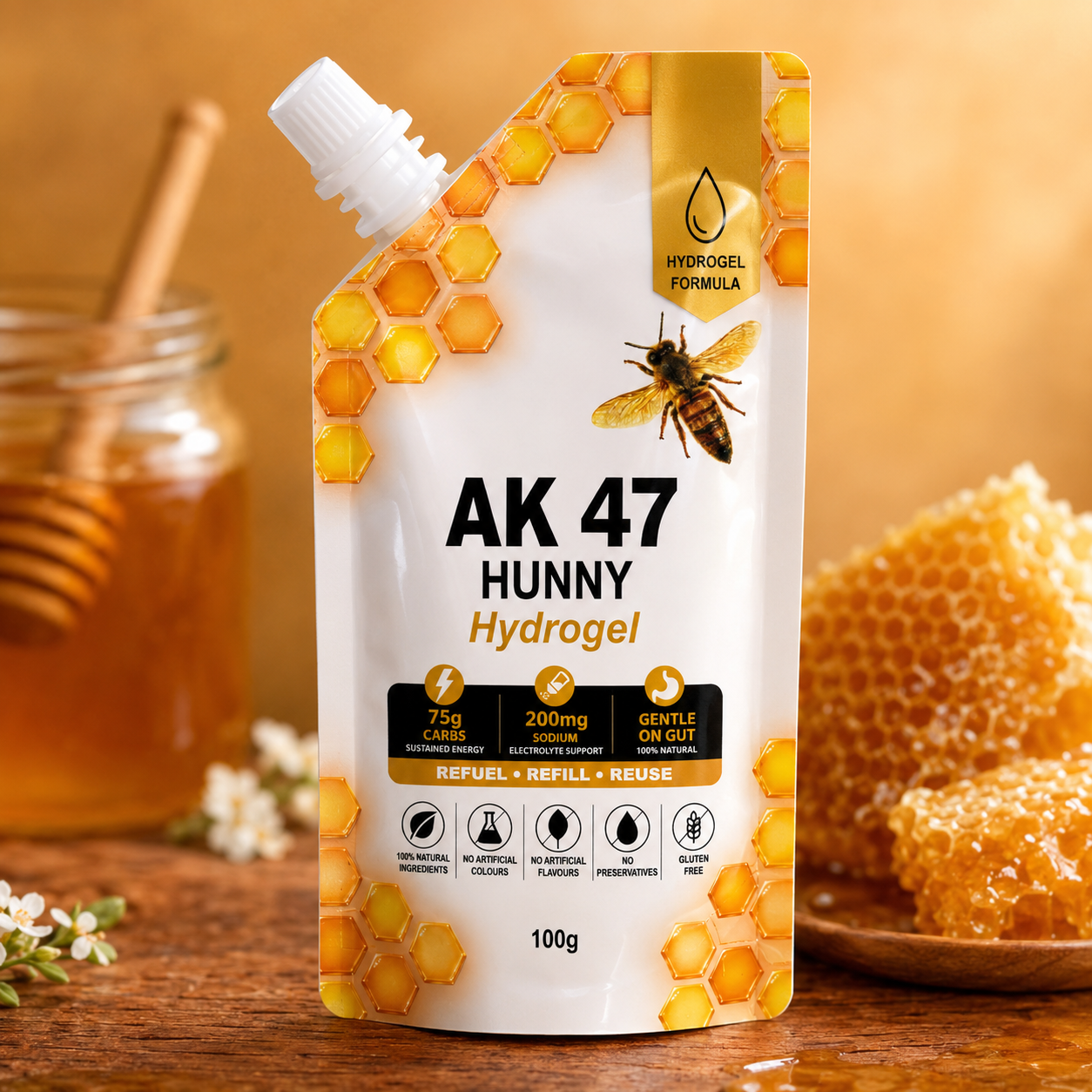 AK47 HUNNY 100 - Box of 10 x100g